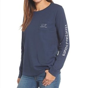 Vineyard Vines Whale Print Top